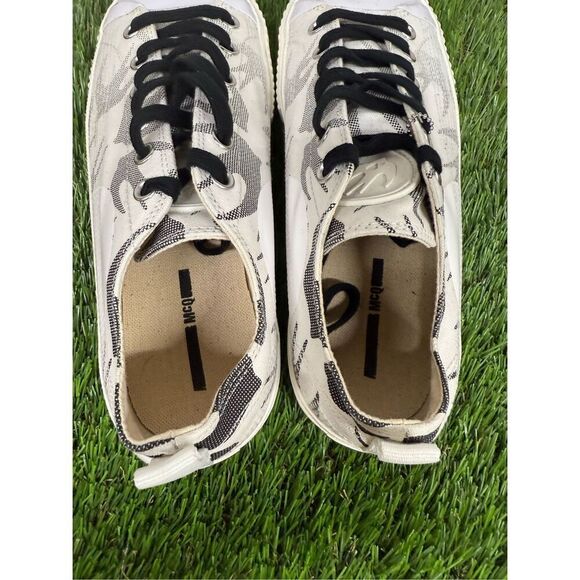 McQ By Alexander McQueen Men's Swallow Swarm Vulc Low-Top Sneakers 43 (10) White - Picture 4 of 9